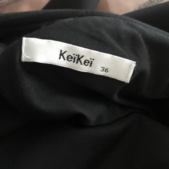 Off the shoulder with ruffles long black - Picture 3 of 3